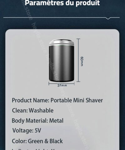 Mini Tondeuse  électrique pour hommes Rechargeable, pour le visage