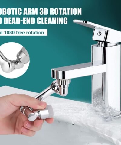 Rallonge de robinet rotative universelle, rotation grand Angle à 1080