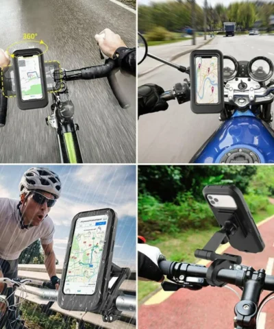 Support de téléphone étanche pour vélo et moto