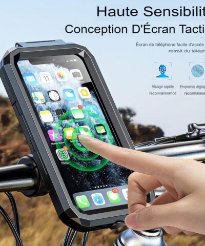Support de téléphone étanche pour vélo et moto