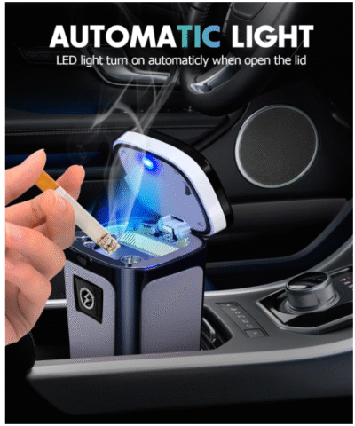 Cendrier de voiture avec briquet