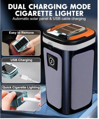 Cendrier de voiture avec briquet