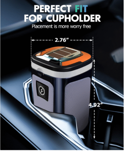 Cendrier de voiture avec briquet