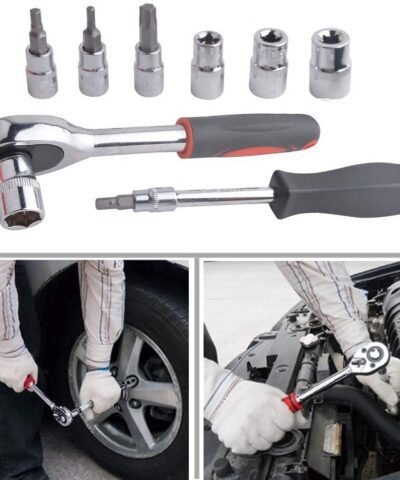 Clés dynamométriques à cliquet 43 pièces en 1 outils à main