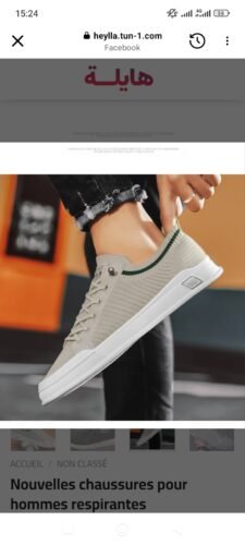 Nouvelles chaussures pour hommes respirantes photo review