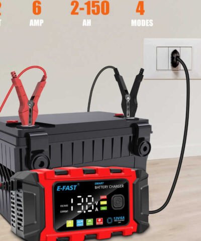 Chargeur rapide à impulsions pour batterie de voiture